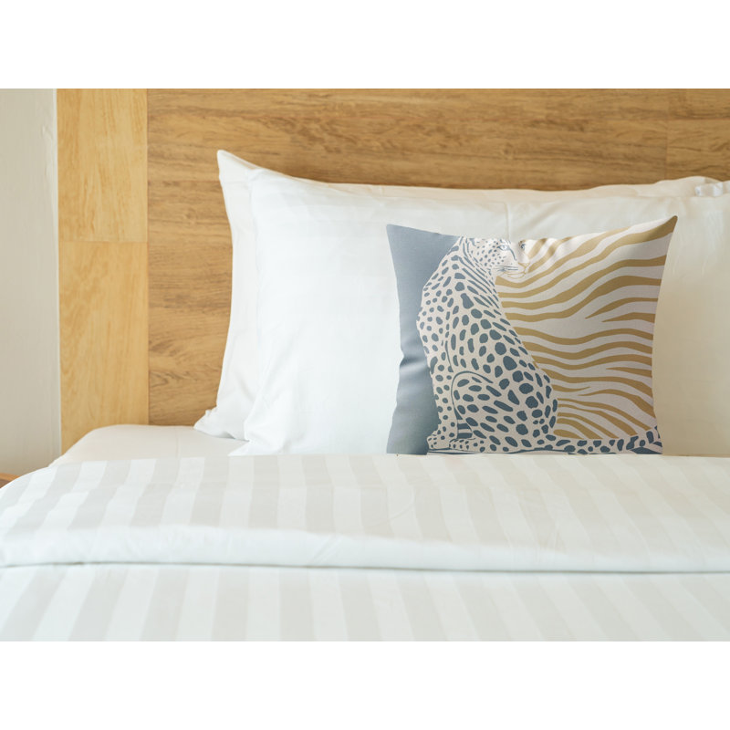 Coussin intérieur en faux suède Damisa, Noon Tide, 20 x 20