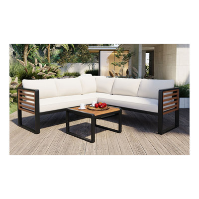 Ensemble de rangement pour patio 4 pièces GO
