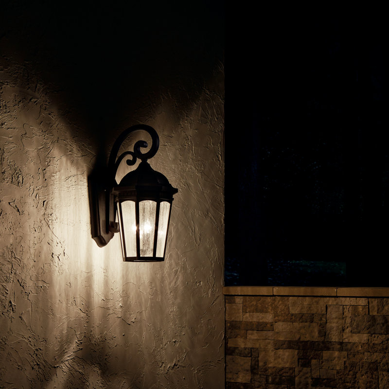 Flinders Wall Light, Textured Black