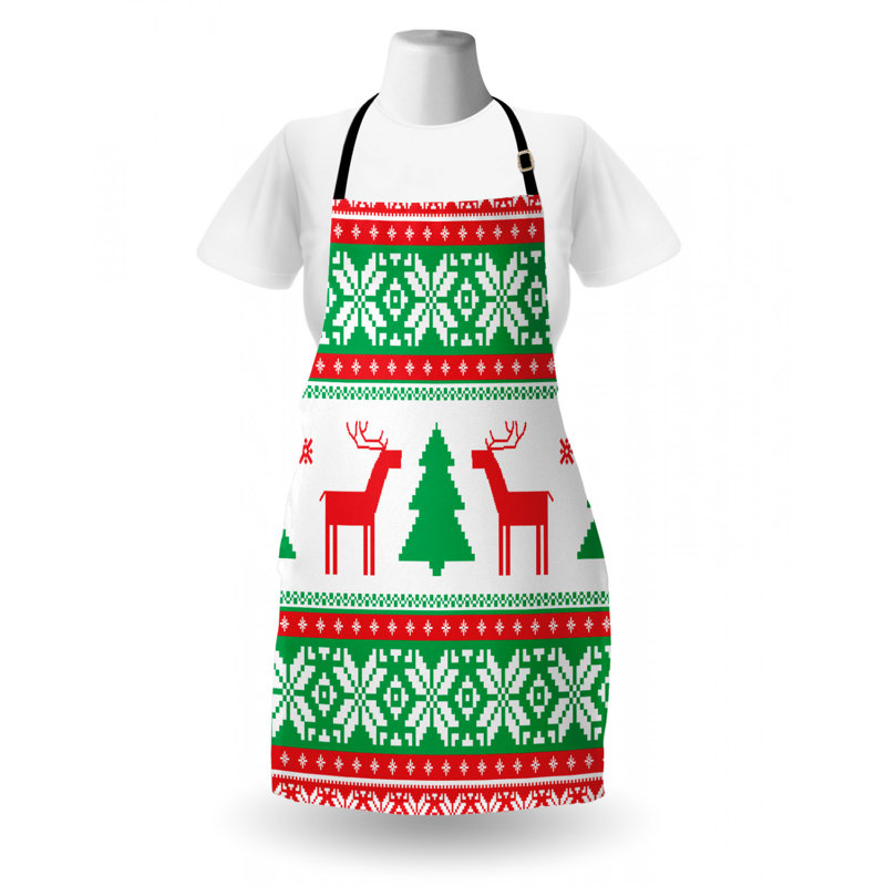 Christmas Bib Apron