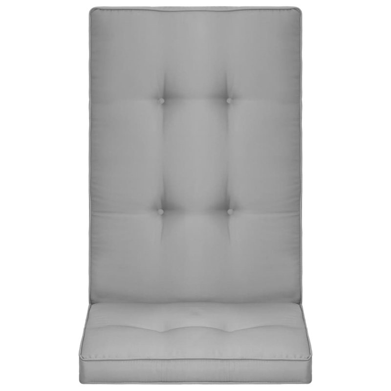 Outdoor Seat / Back Cushion, Gray, 1.2" H x 19.7" W x 47.2" D