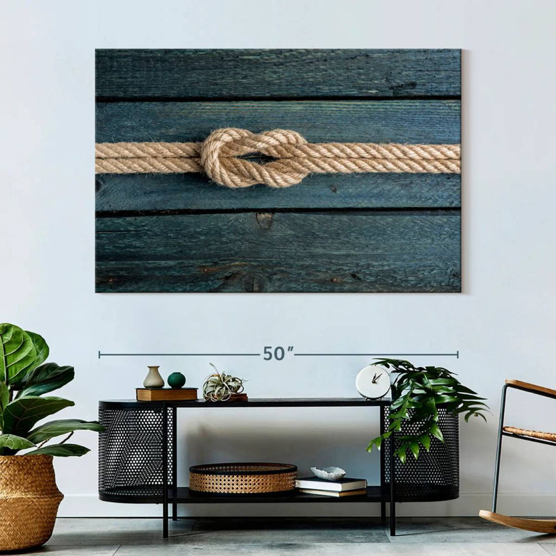 Aletra Square Rope Knot, 34" H x 51" W
