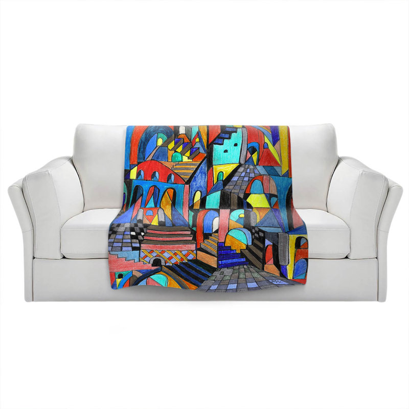  Couverture Escher's Citidel, 51 po x 60 po