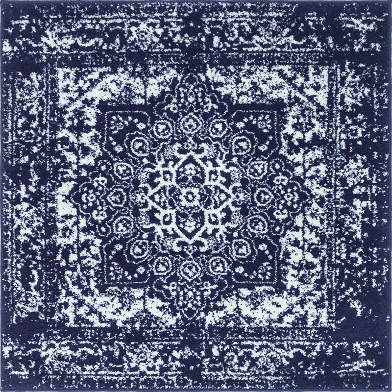 Oriental Area Rug, Square 122cm