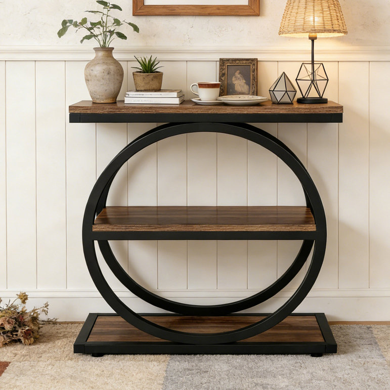 3-Tier Sofa Side Table