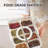 Divided Serving Tray Plastic 8 Compartment With Lid And Handle