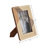 Woven Photo Frame - Contemporary Ivory and Natural Brown Wood and Resin Decorative Picture Frame for Home or Office Photo Display - Photo Gift Idea.-431712690