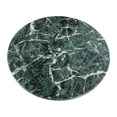 Koville Luxury Marble Granite Cutting Board for Kitchen,Round, 16*16in