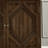 33.6" Retro Sideboard Buffet Cabinet In Walnut, Mid Century Modern Design For Living Room/Kitchen - Elegant Appearance, Customizable Storage Walnut Cabinet, Entryway With Geometric Accent Adjustable-1299296196
