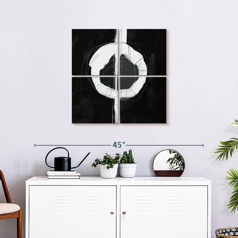 BW Minimalist Avery, 26'' H x 26'' W