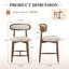 Tabouret de comptoir moderne 24,8 po H-776640724