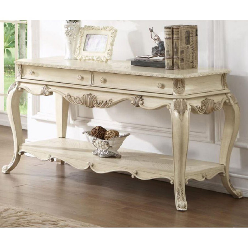 Console de 54 po Kelis, Beige