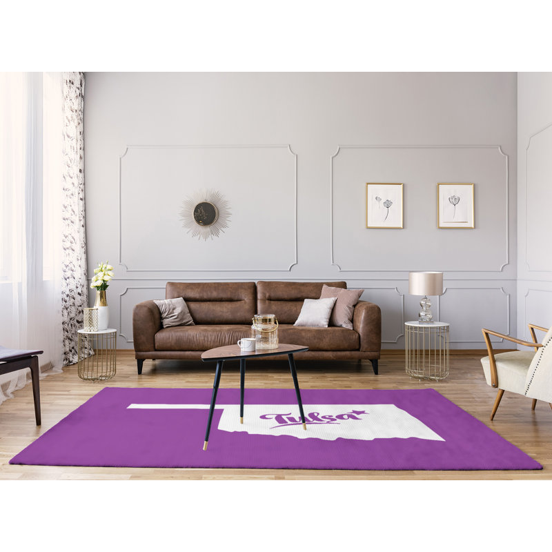 Tapis en poly-chenille oklahoma tulsa, Rectangle 8 pi x 10 pi
