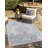 Outdoor Destiny Area Rug Blue-Pink Color-1018259461