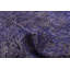 Tapis décoratif en laine bleu foncé 5 pi 5 po x 9 pi 3 po one-of-a-kind Boluwatife noué à la main