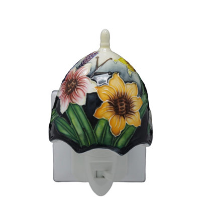 Old Tupton Ware Summer Bouquet Laraway Night Light