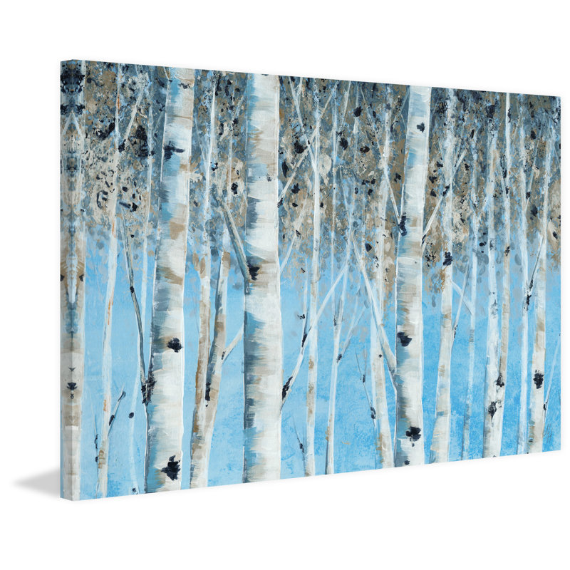 Brindilles d'hiver - reproduction sur toile, H 40 po x l 60 po x P 1,5 po