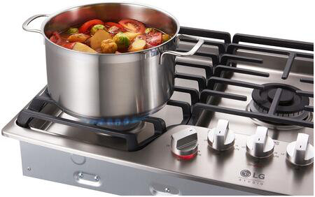36" Natural Gas Cooktop with 5 Burners
