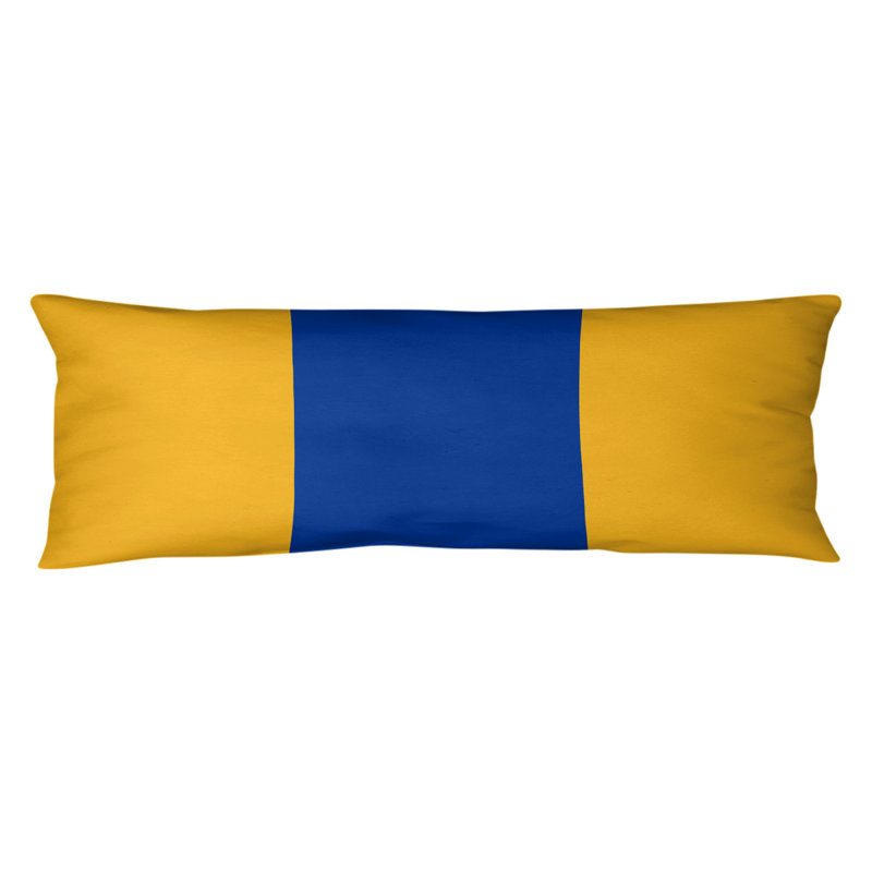 Polyester Medium Pillow, Gold/Blue/Gold, Pittsburgh 