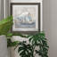 «Blue Shell Study IV», reproduction sur toile encadrée-1333918650-1333918643