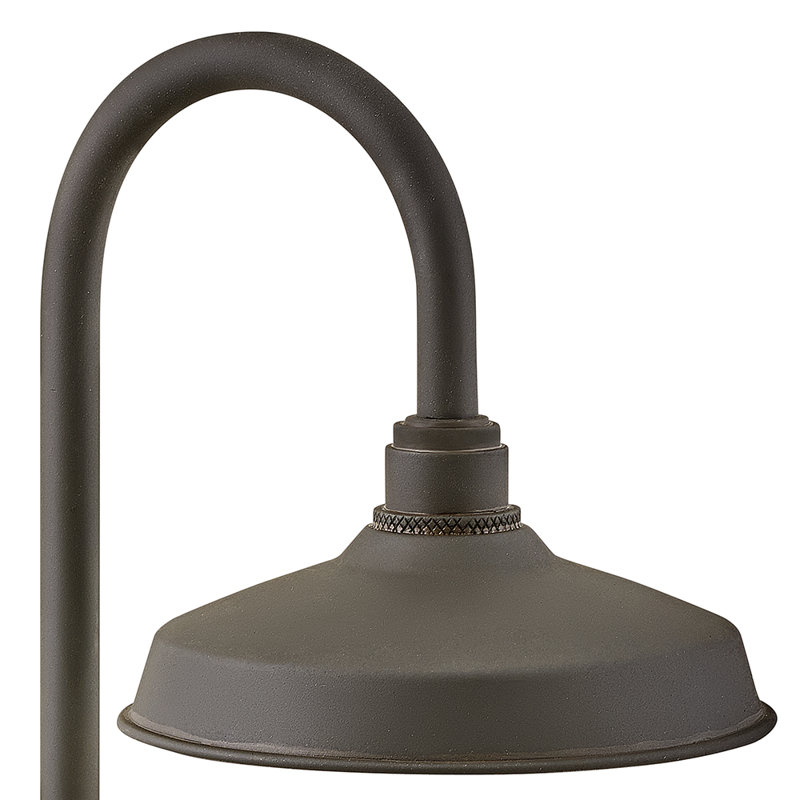 Foundry Low Voltage Plastic Pathway Light, Museum Bronze