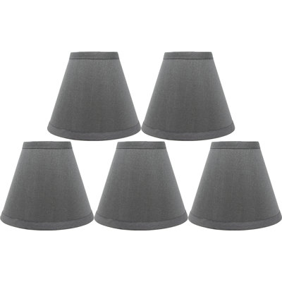 5'' H x 6'' W Silk Empire Candelabra Shade
