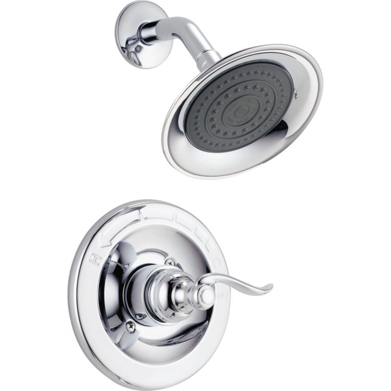 Windemere Shower Faucet Trim Kit, Shower Faucet Set, Shower Head and Handle Set, Shower Kit, Chrome