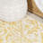 Truman Bohemian Medallion Textured Weave Cream/Yellow Indoor/Outdoor Rug-1880601173