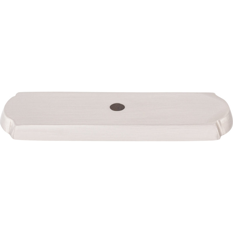 Aspen II Rectangle  Backplate, Brushed Satin Nickel