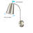 Inarah Plug-in Armed Sconce