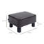 40cm Wide Solid Colour Footstool Ottoman