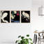 Adayla Kacho-e Bird Flower Heron Cockatoo Paintings Art - 3 Piece No Frame Print-1008246806