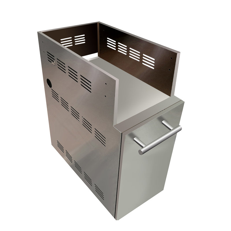 XLT 12.5" Side Burner Grill and Cart