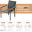 Stacking Patio Dining Armchair-395044283