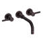 East Linear Wall Mount Bathroom Faucet-236739944