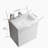 24'' Single Bathroom Vanity with Solid Surface Top-530004498-530004497
