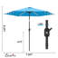 Parasol de marché lumineux Boxwell-714937128-729162947