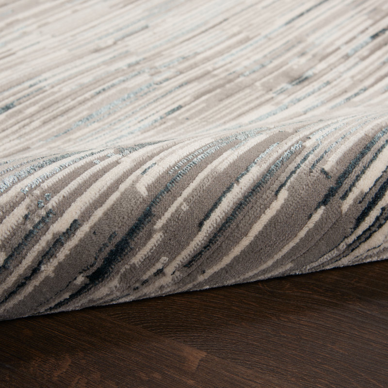 Uptown Area Rug in Gray, Rectangle 4' x 6'
