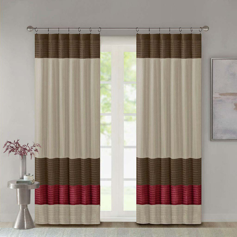 Curtains, Beige Multi