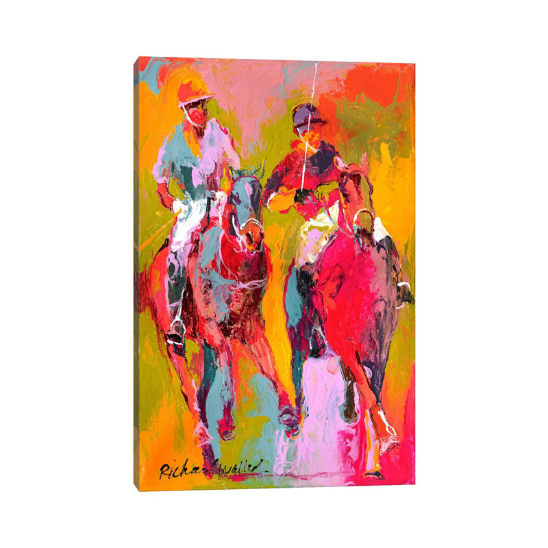 Polo II by Richard Wallich - Wrapped Canvas Print, 101.6 cm H x 66.04 cm W x 3.175 cm D