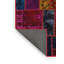 Tapis décoratif multicolore à motif abstrait-1442212548