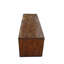 2 Piece Solid Wood Coffee Table Trunk