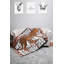 Animals In The Forest Pattern Luxury Soft Throw Blanket - CHEETAH