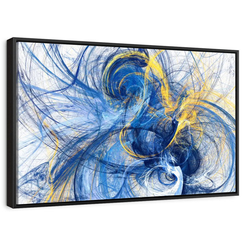 Avery Abstract Prints, 13" H x 19" W