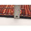 Tapis décoratif en laine de conception unique noué à la main new age kashkoli rouge/beige 3 pi 2 po x 5 pi 1 po