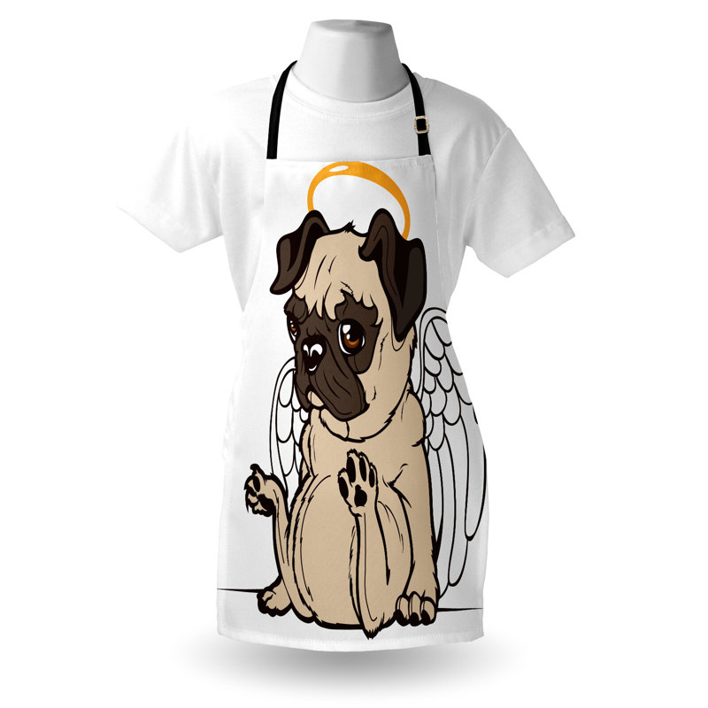 No Pattern Bib Apron