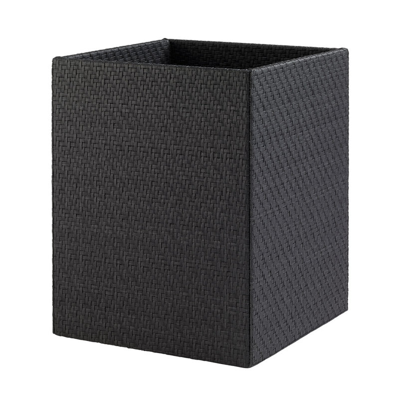 4 Gallons Waste Bin, Black