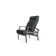 Chaise de patio inclinable avec coussins Askar