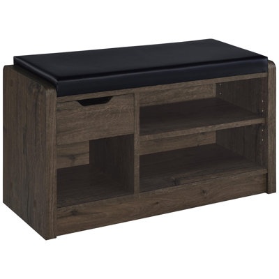 Open Shelf Storage Bench