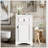 20-Inch Bathroom Vanity with Ceramic Sink-33941586